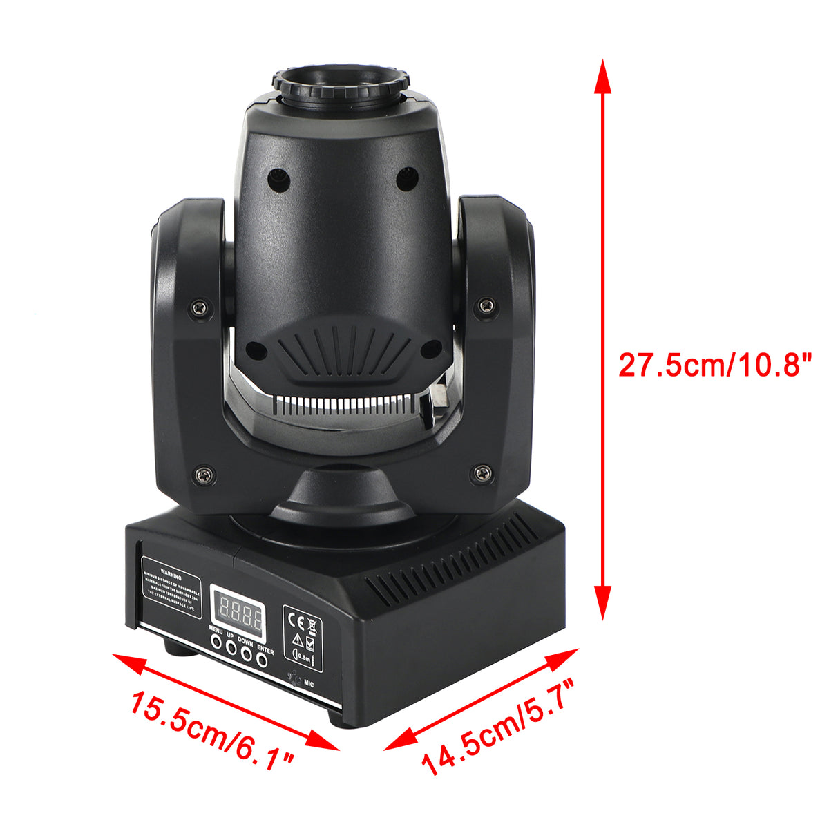 Moving Head 8Gobo Stage Lighting RGBW LED DJ DMX Beam Bar Disco Party Light