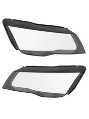 2012-2015 Audi A7 S7 RS7 2Pcs Front Headlight Lens Cover Shell Clear