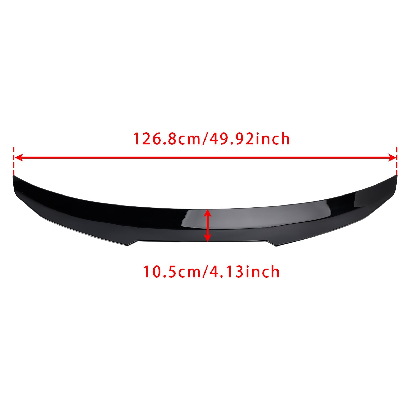 2013-2020 BMW 4 Series F33 Convertible /Cabrio Gloss Black Rear Boot Spoiler