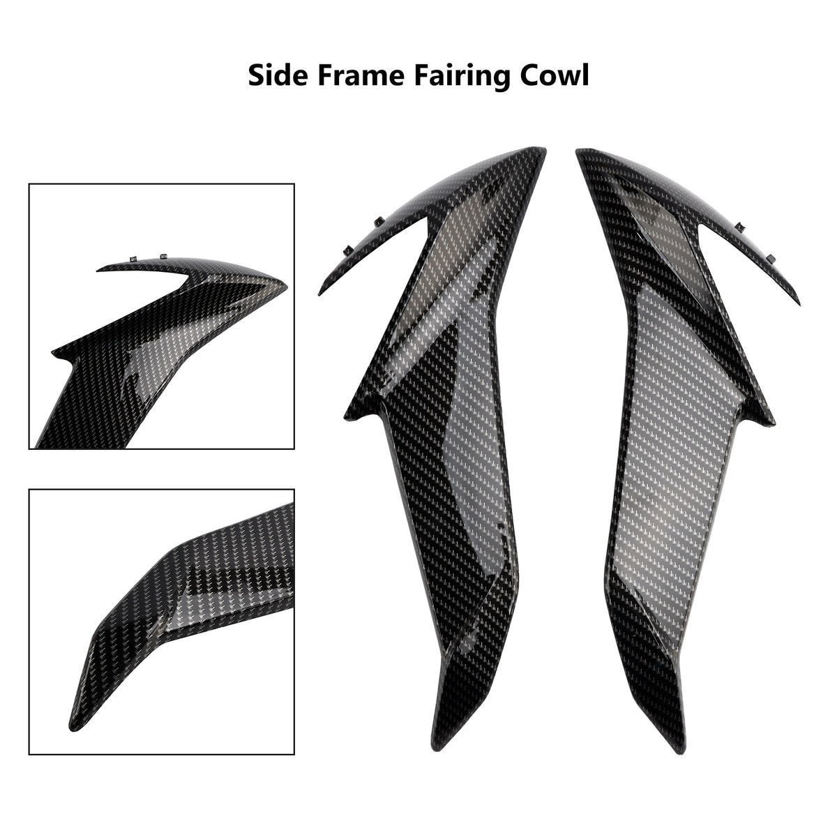Side Frame Fairing Cowl Radiator Cover For Suzuki GSXS GSX-S750 2017-2021