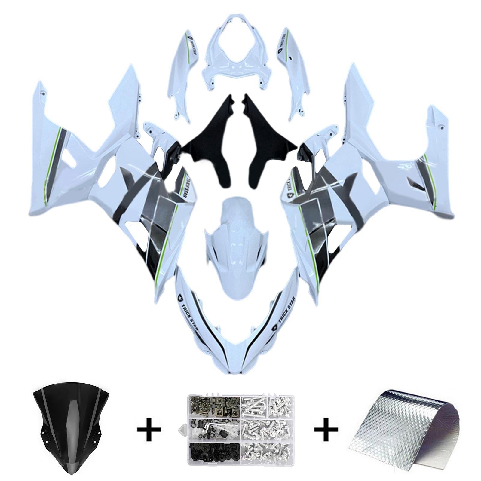 2018-2024 Kawasaki EX400/Ninja400 Fairing Kit