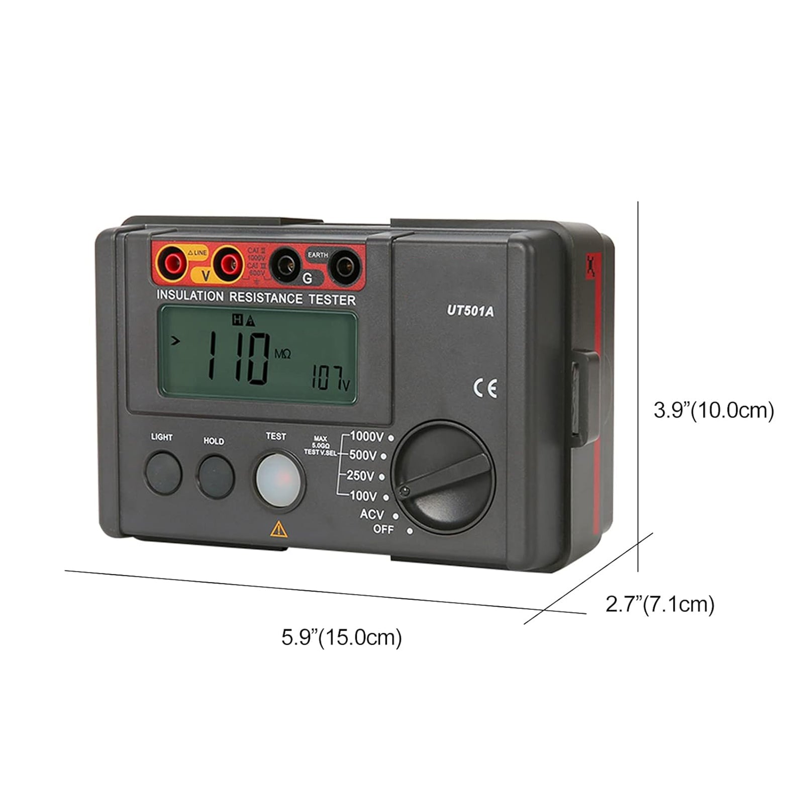 Digital Megohmmeter UT501A Insulation Resistance Tester Multimeter
