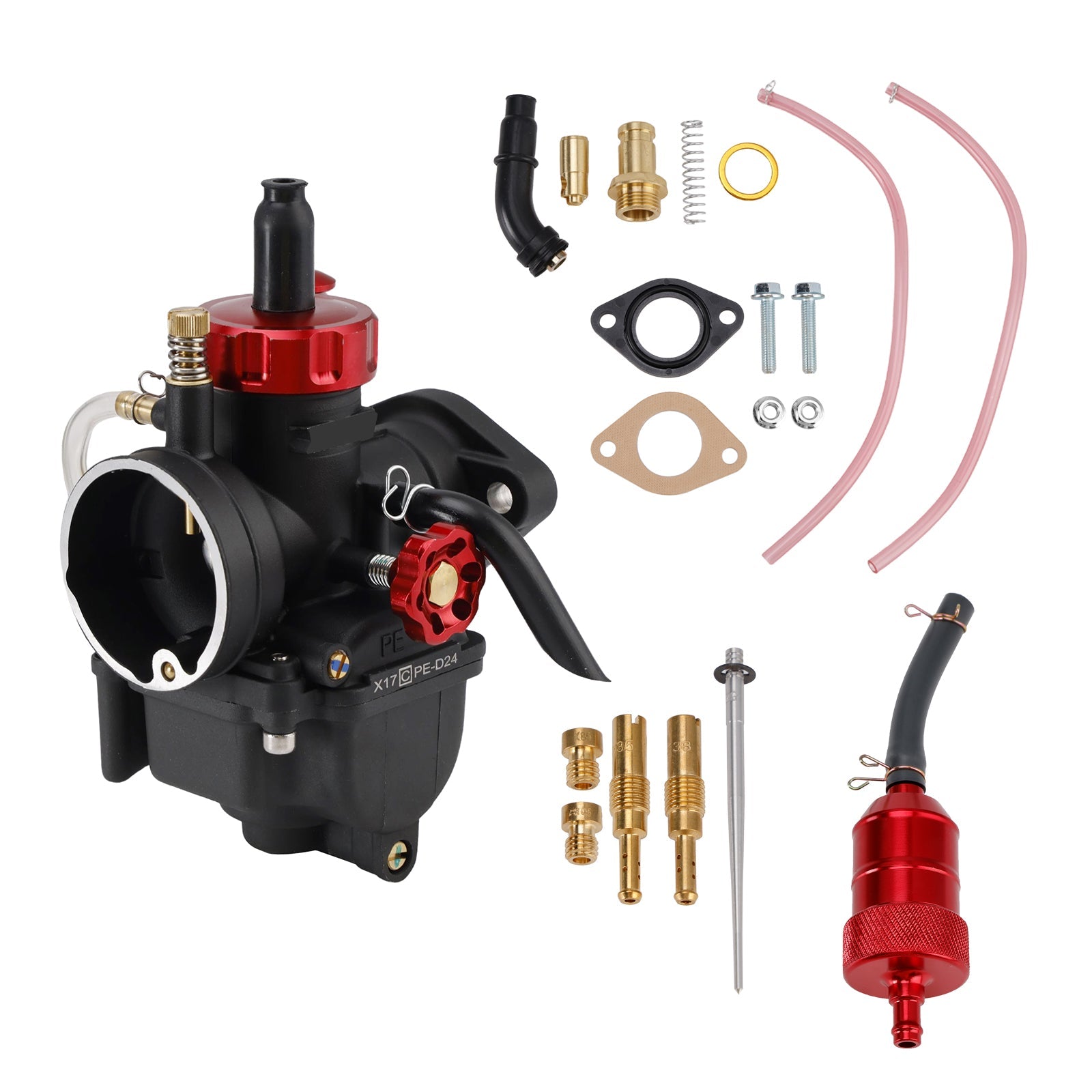 ATV Carburetor Carb 24mm for 140cc-150cc Motorcycle dirt bike Go karts