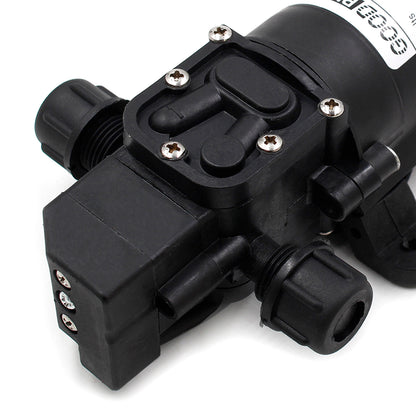 130Psi Dc12V 72W High Pressure Diaphragm Water Self Priming Pump Auto Switch, Screw Thread