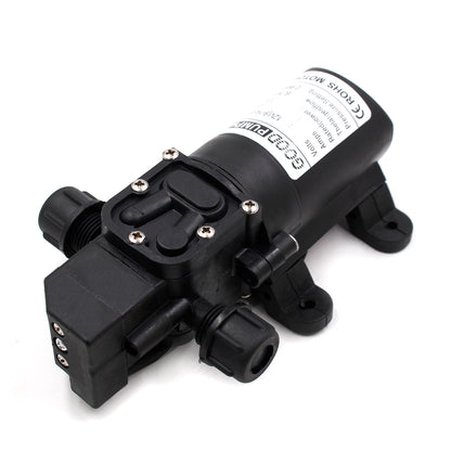 130Psi Dc12V 72W High Pressure Diaphragm Water Self Priming Pump Auto Switch, Screw Thread