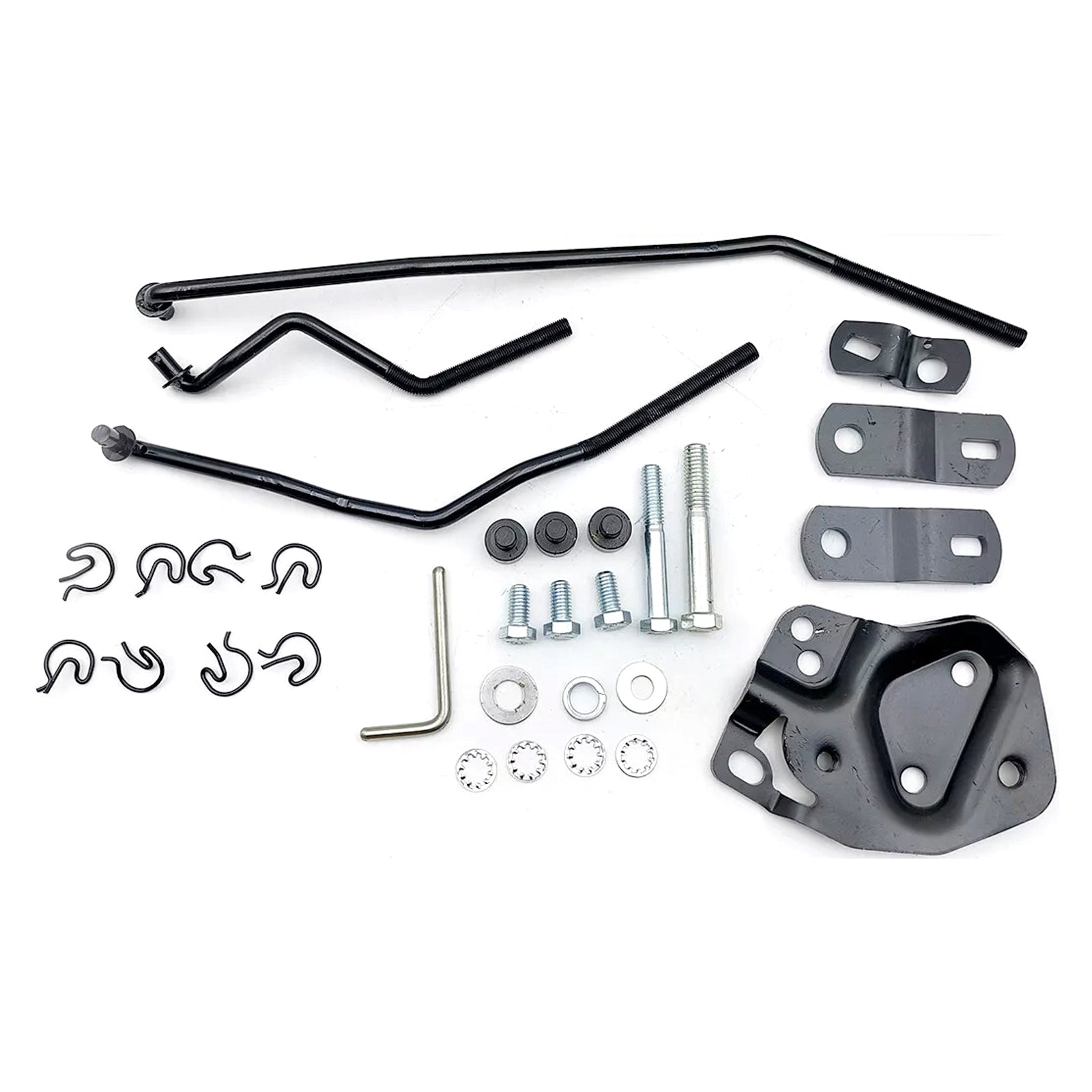 F-85 1966 w/o Console Muncie 442 1964-1965 w & w/o Console Muncie 4 speed Shifter Linkage Kit