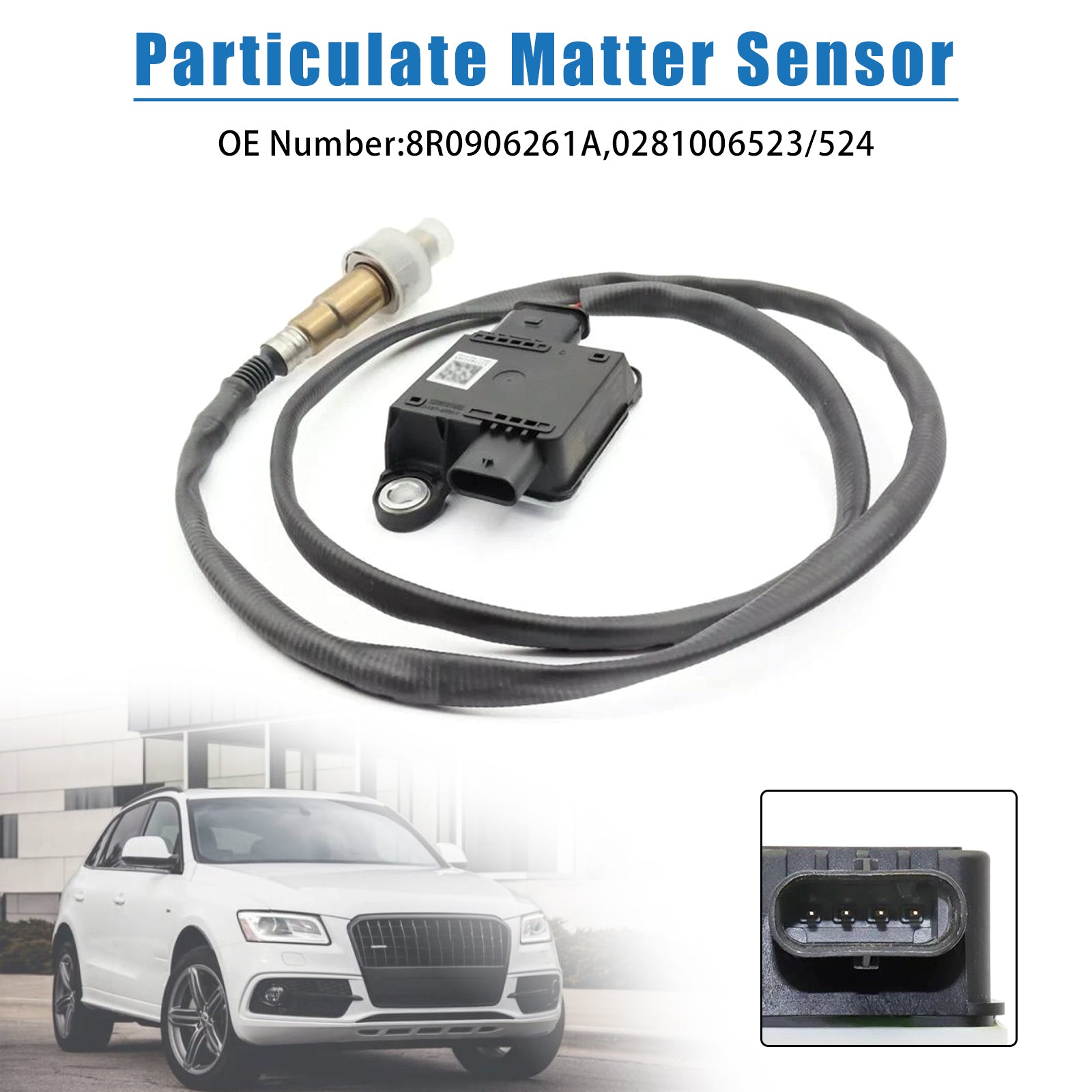 2014-2016 For Audi Q5 8R 3.0 TDI Particulate Matter Sensor 8R0906261A