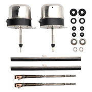 Pair of Stainless Windshield Wiper Motor Hot Street Rod for Jeep for Ford