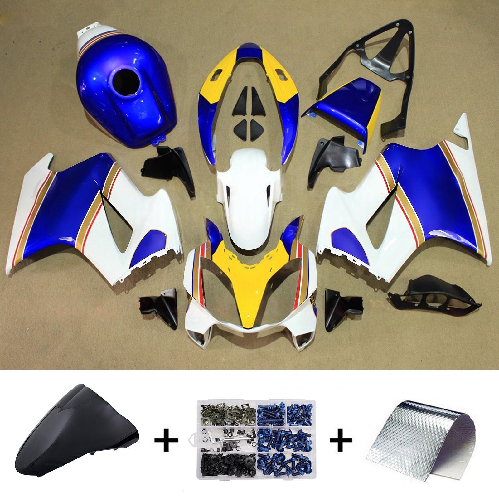 Injection ABS Plastic Bodywork Fairing Fit For Honda VFR800 2002-2012