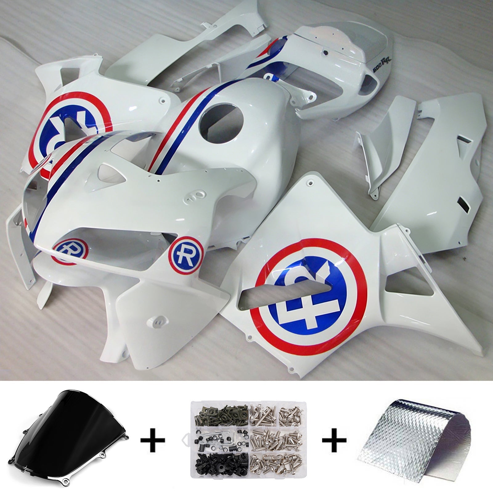 Injection Fairing Kit Bodywork Plastic ABS For Honda CBR600RR 2005-2006 F5