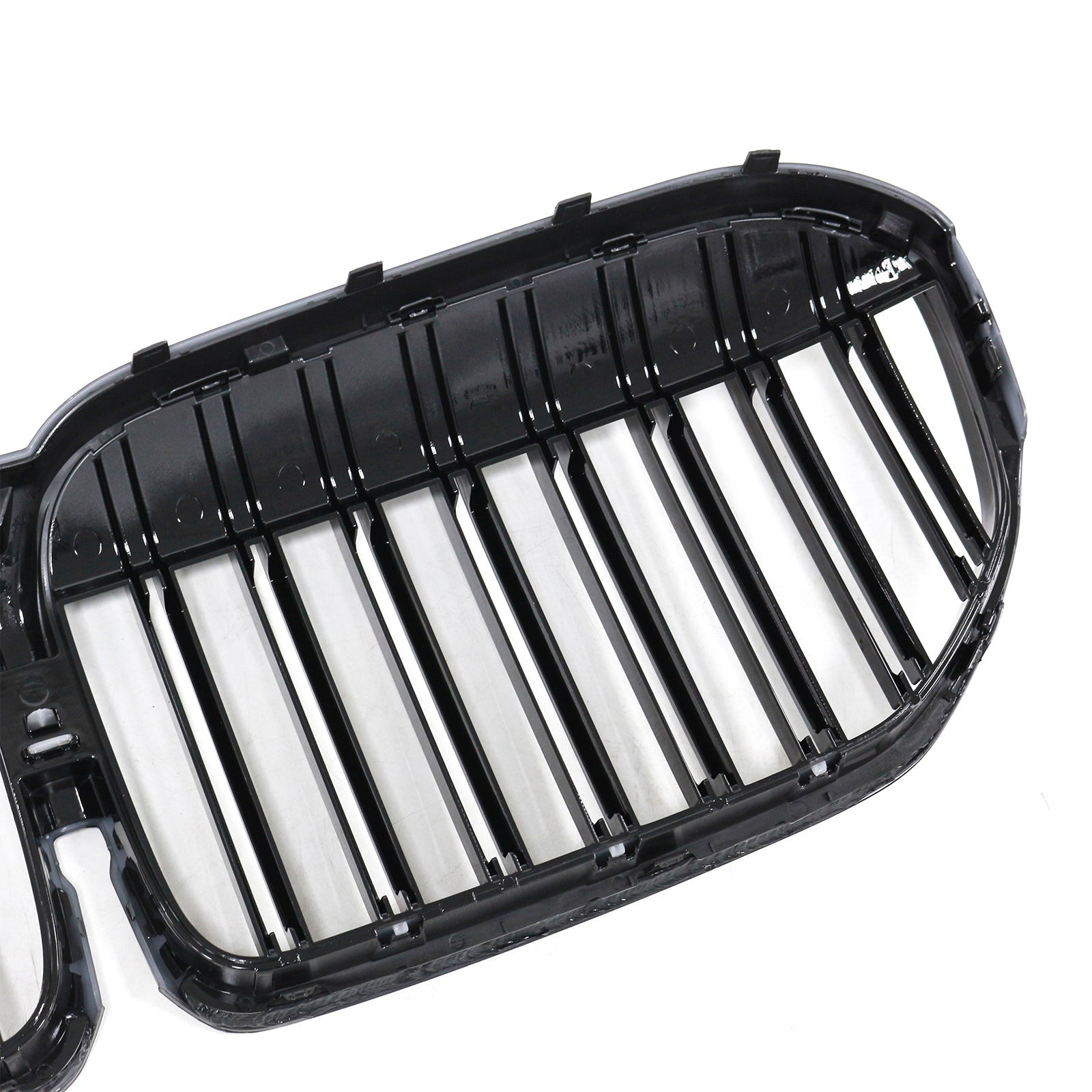 2019-2022 BMW 7 Series G11 G12 Double Slat Gloss Black Front Grill Grille