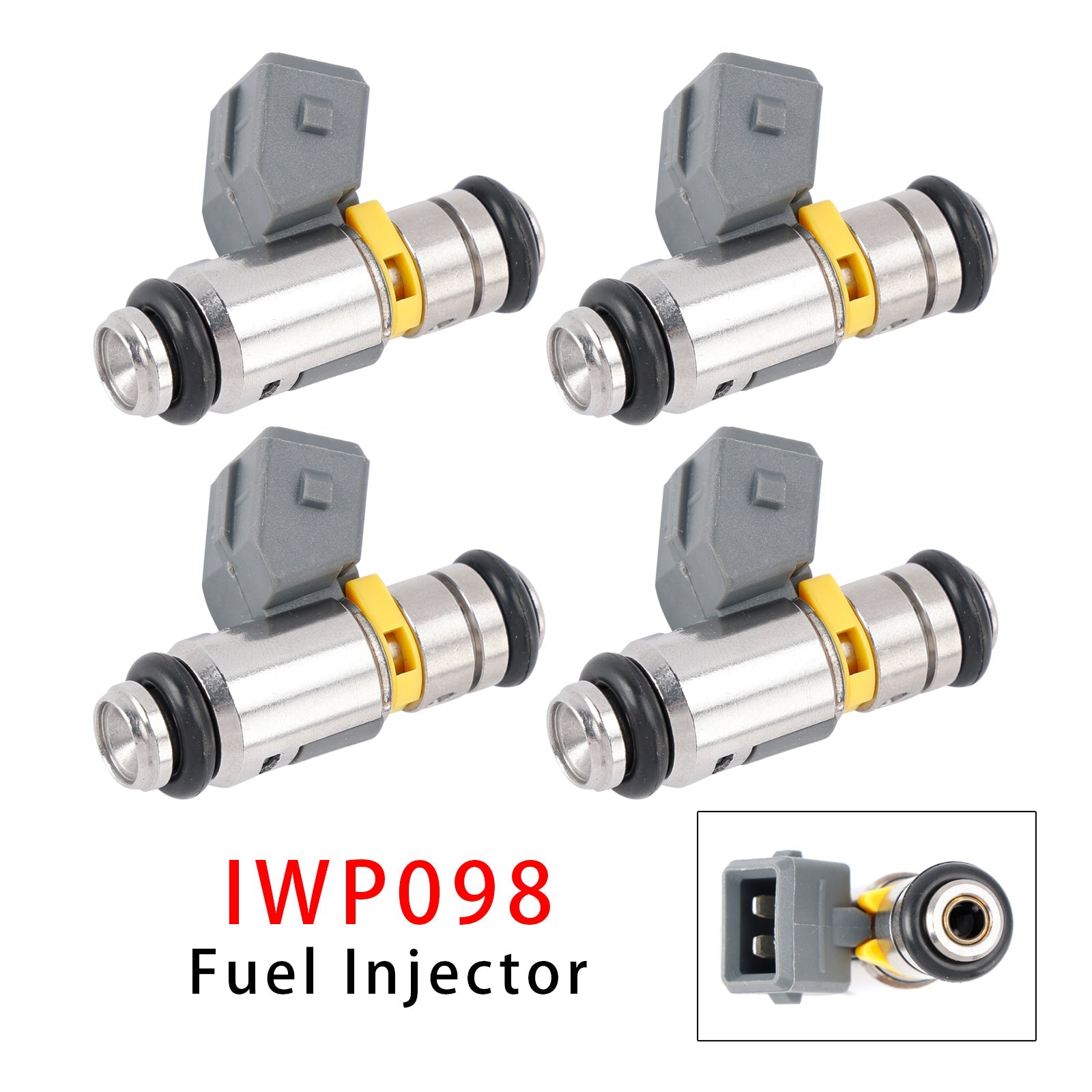 4Pcs Fuel Injector For Renault Espace Grand Scénic Laguna Megane II 2.0 IWP098