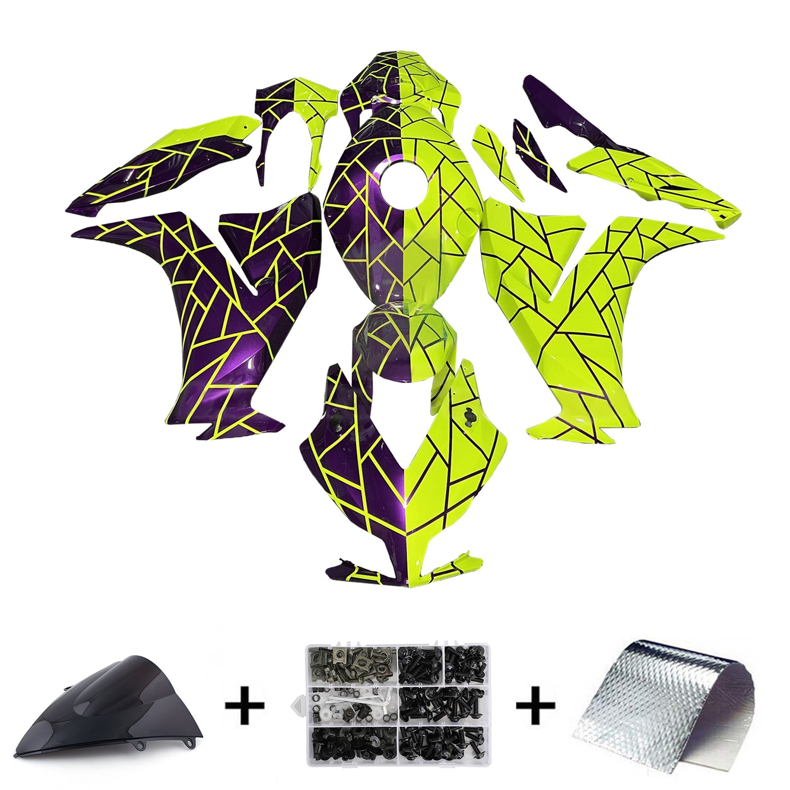 2012-2016 Honda CBR1000RR Injection Fairing Kit Bodywork Plastic ABS