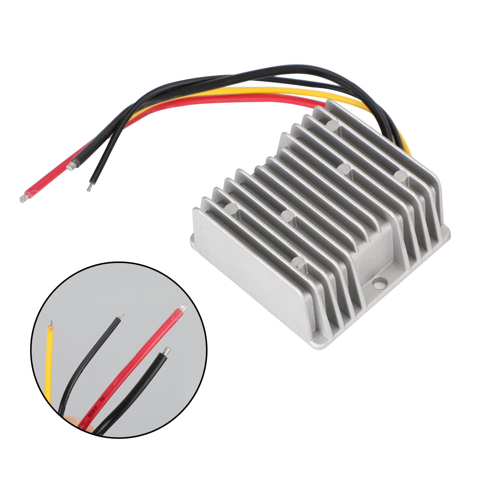 DC-DC 12V-48V 3A 145W Step Up Car Power Supply Converter Regulator Waterproof