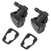 2Pcs Windscreen Wiper Washer Nozzle Jet Spray For Jeep Grand Cherokee 2011-2017