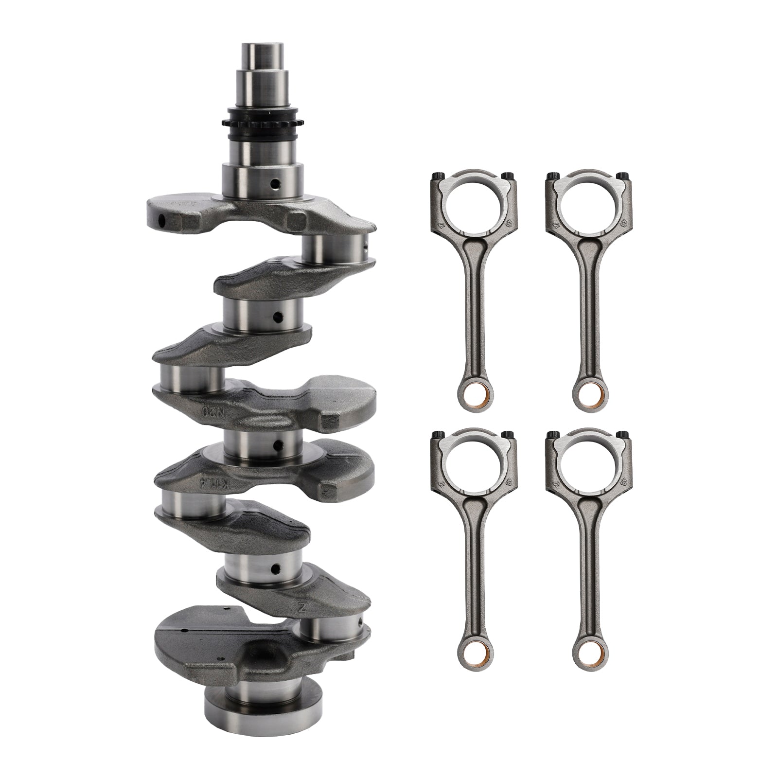 2010–2015 Hyundai Elantra (MD) G4NB 1.8L Engine Crankshaft & Connecting Rods 231102E711