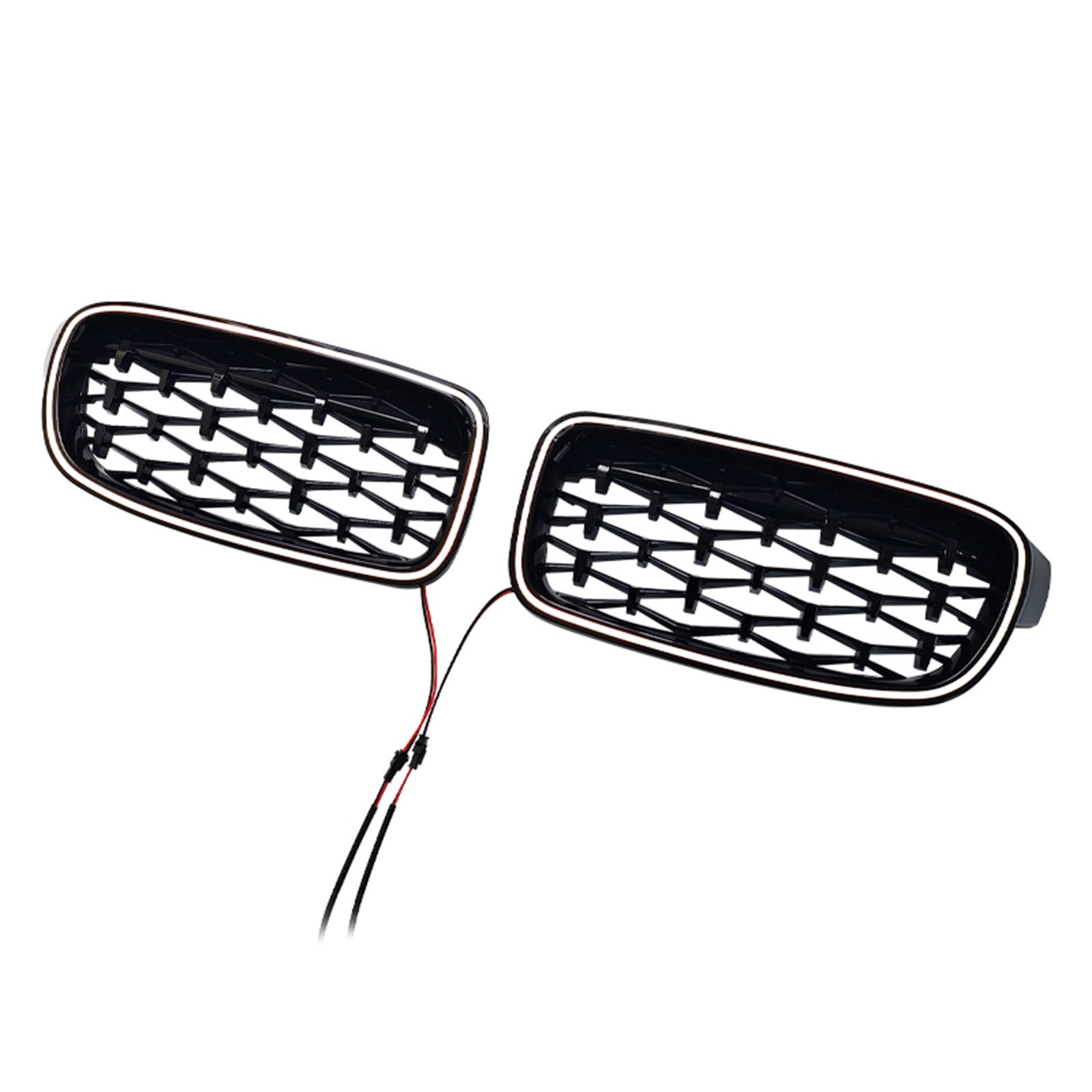 Diamond Front Kidney Grille Grill Fit BMW 3 Series F30 F31 F35 2012-2019