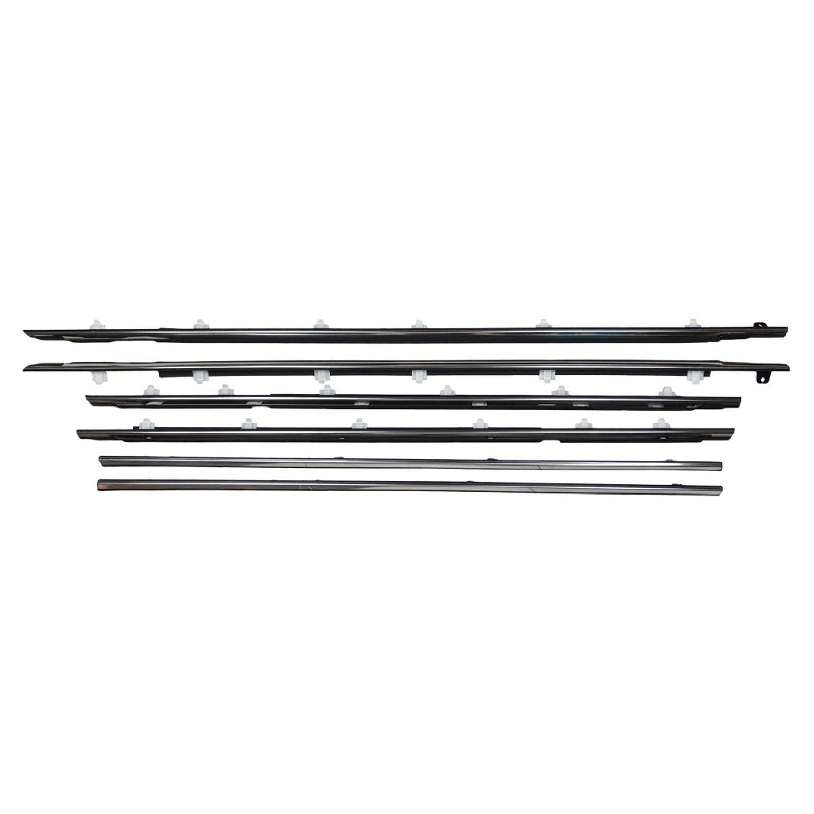 1996-1998 Lexus LX450 FZJ80 6PCS Door Belt Molding 75710-60011 75720-60011