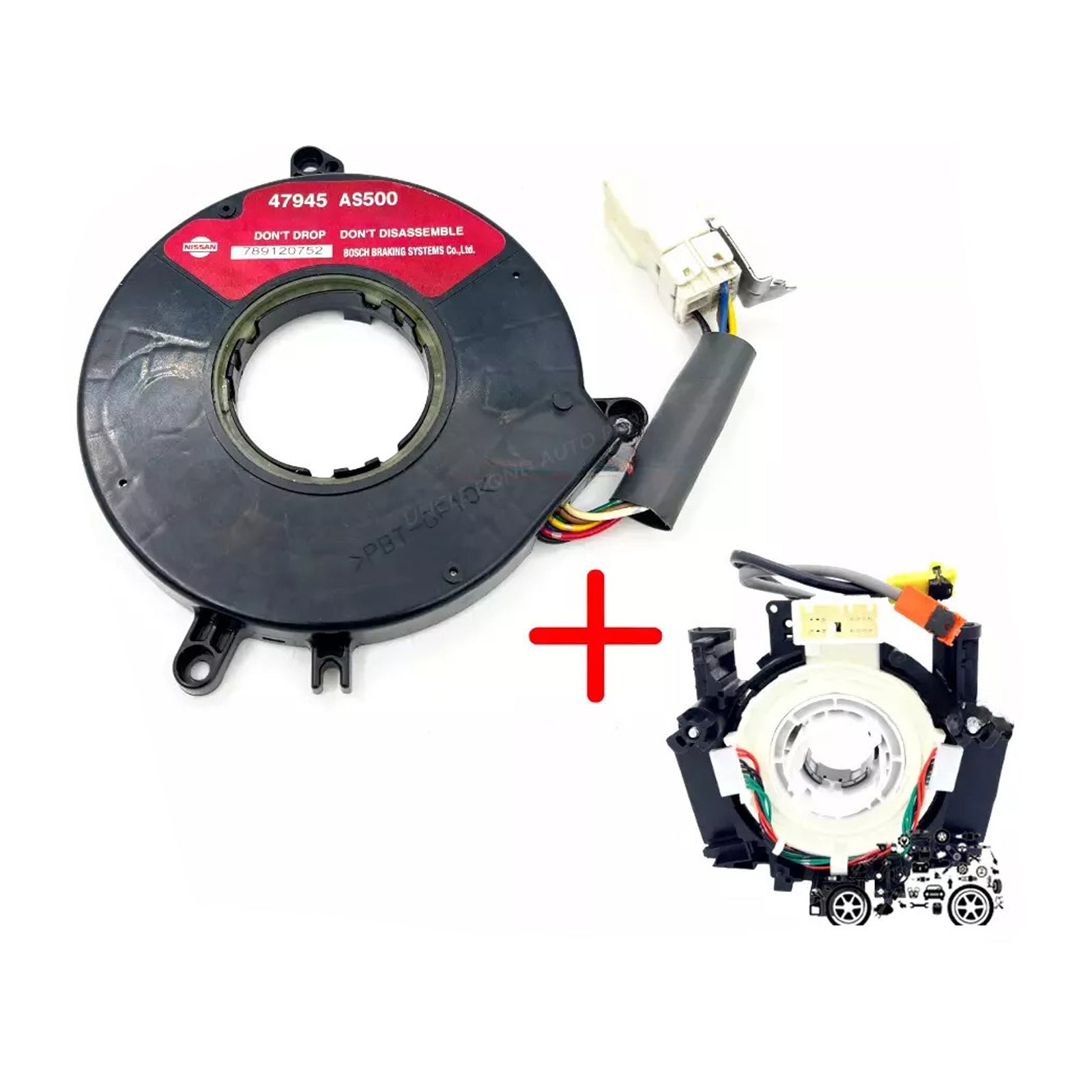 2004-2015 Nissan Armada Clock Spring+Steering Angle Sensor Assembly 47945-AS500 47945AS500