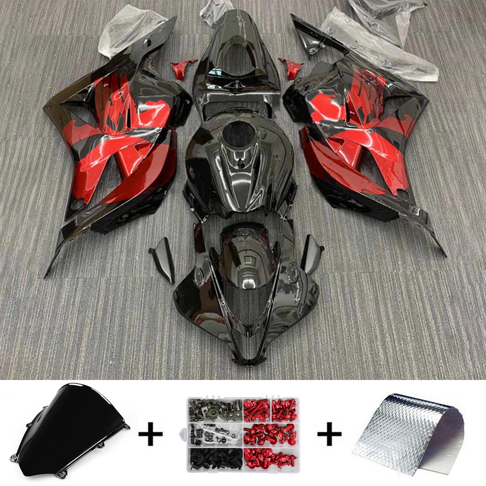 2009-2012 Honda CBR600RR F5 Fairing Kit Bodywork Plastic ABS