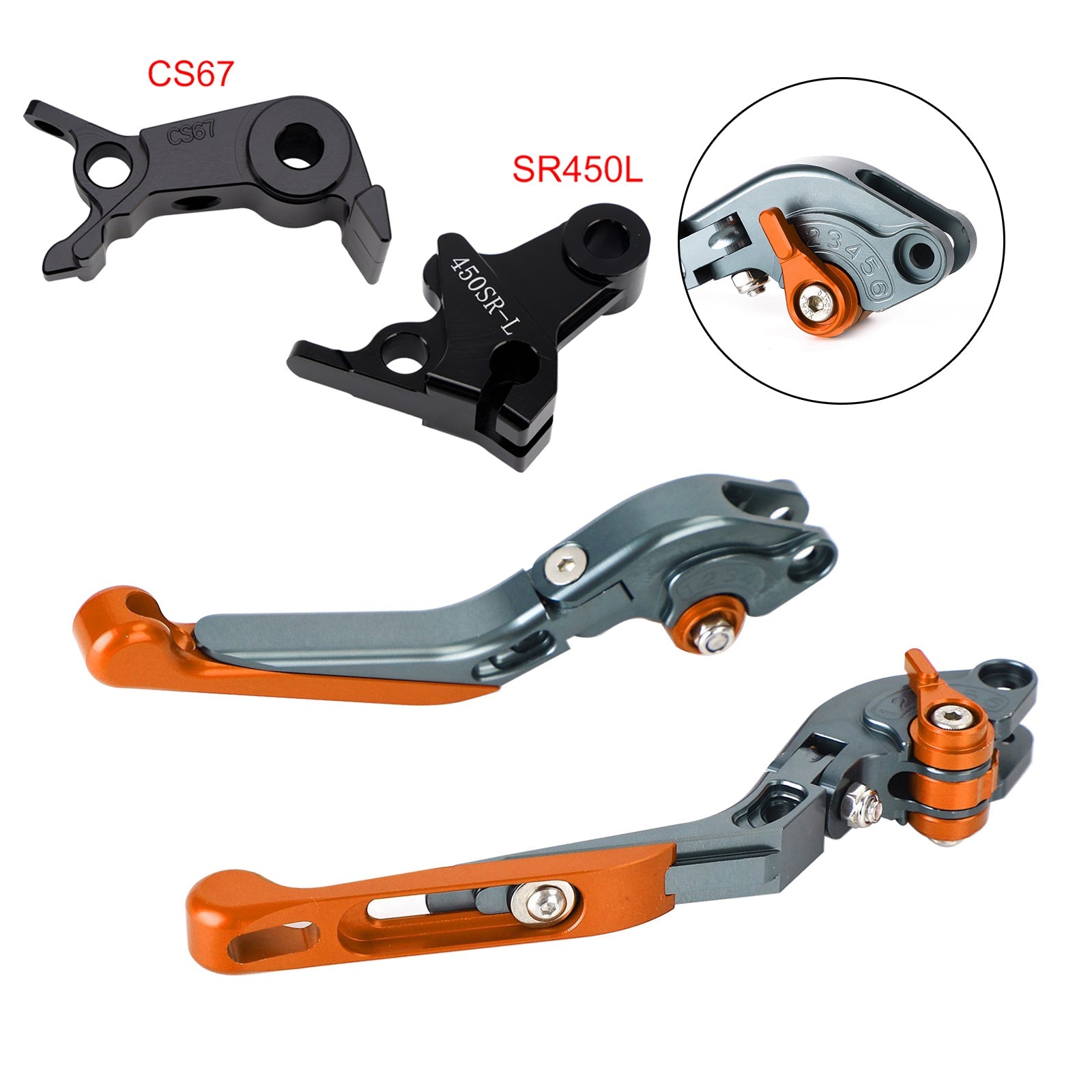 Adjustable Clutch Brake Lever fit for VOGE DS900X 900DSX 2024-2026