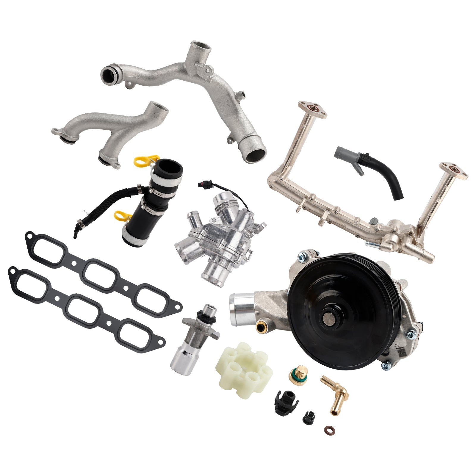 2010-2015 For Jaguar XF 5.0L V8 - Gas Engine Cooling System Kit AJ814042