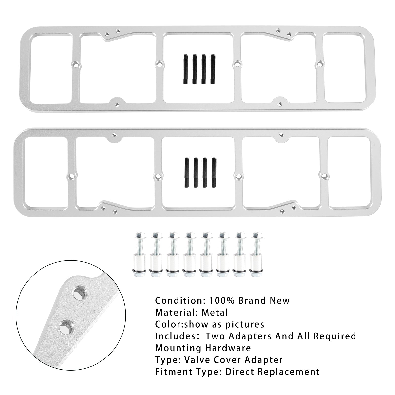 Valve Cover Adapter 1955-1986 Perimeter to 1987-2002 Center Bolt Head 350 327 551542