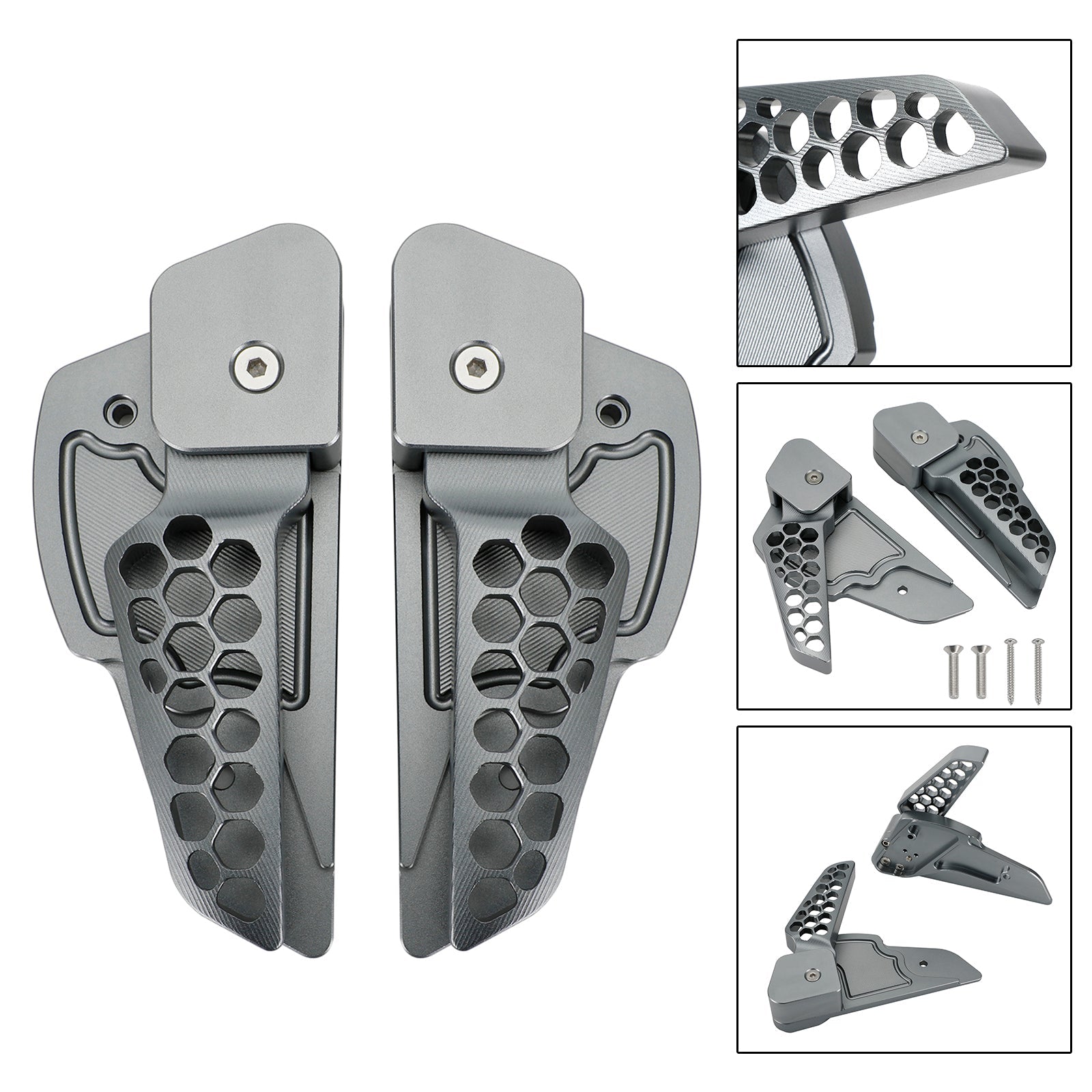 2017-2020 Vespa Primavera/Sprint 125 150 Rear Footrests Foot Peg Fedex Express