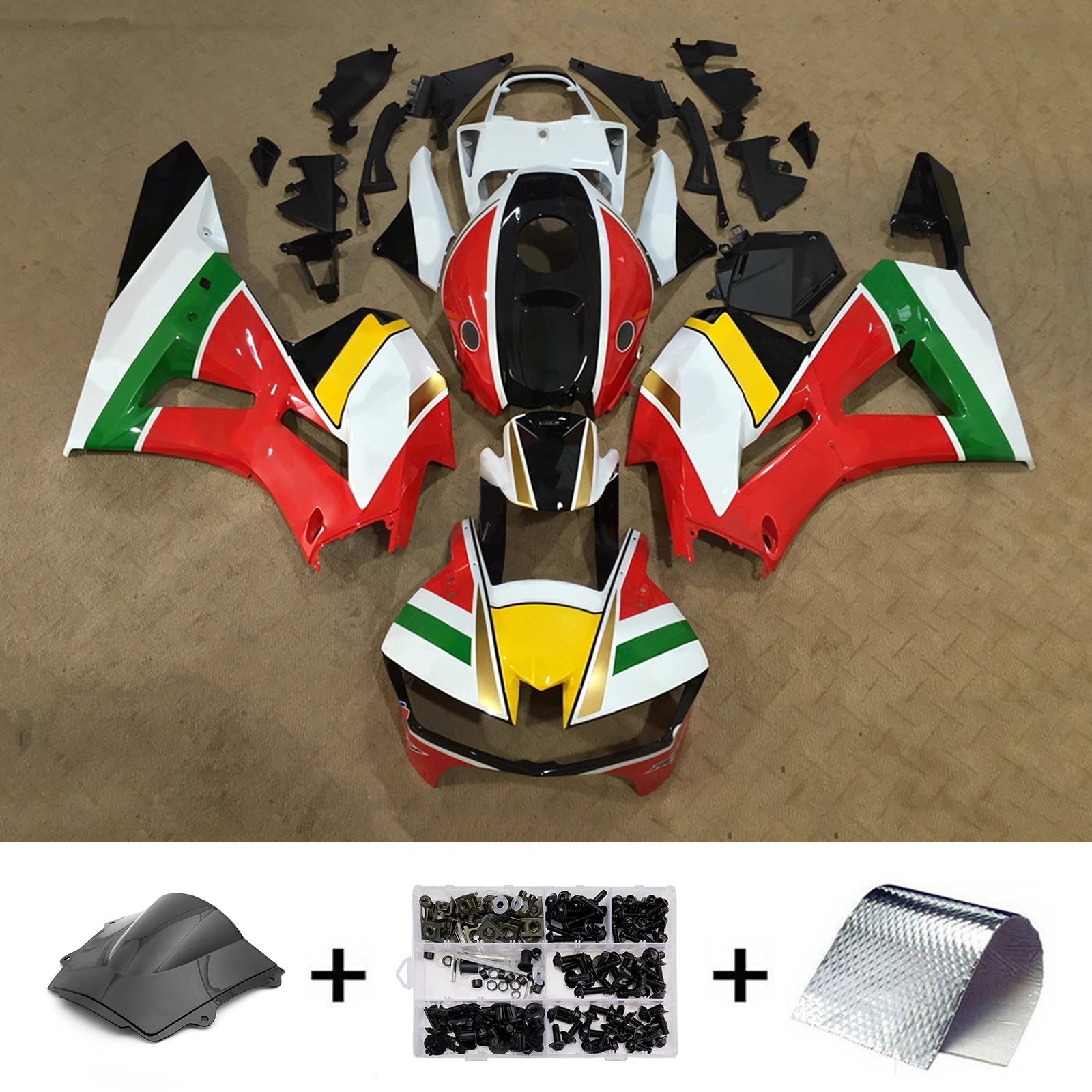 Injection Fairing Kit Bodywork Plastic ABS For Honda CBR600RR 2013-2025 F5
