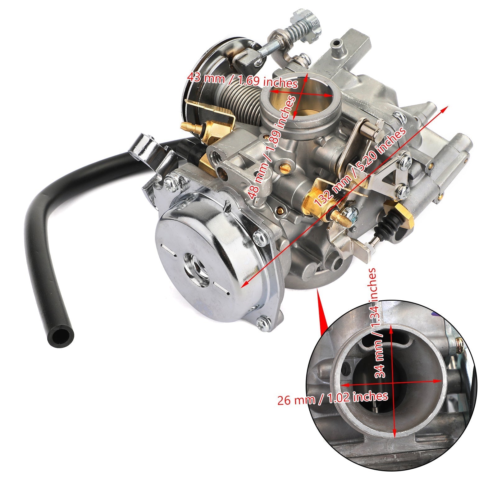 2008-2015 Yamaha V Star 250 XV250 CARBURETOR CARB Generic