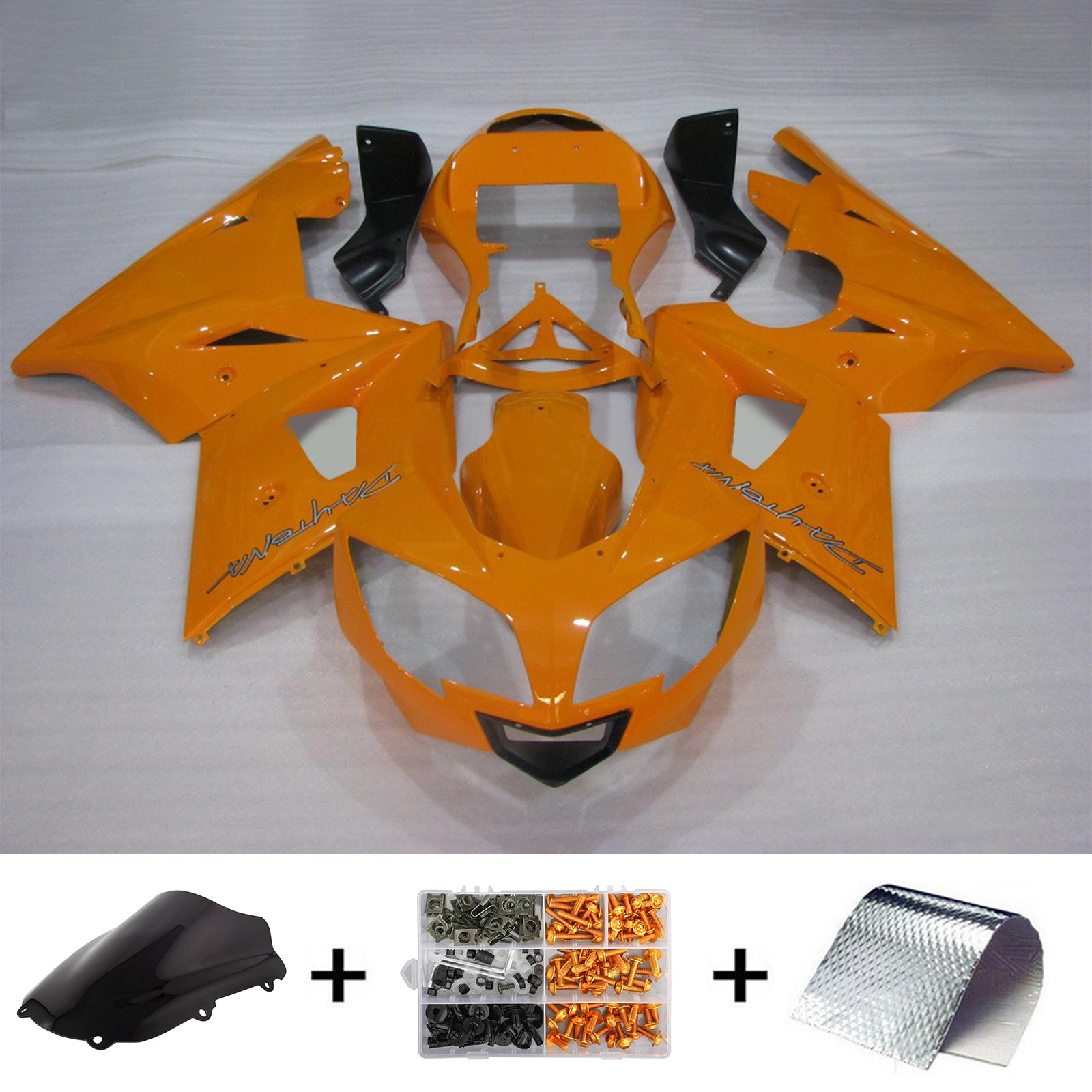 2002-2005 Triumph Daytona 600 Amotopart Injection Fairing Kit Bodywork Plastic ABS #106