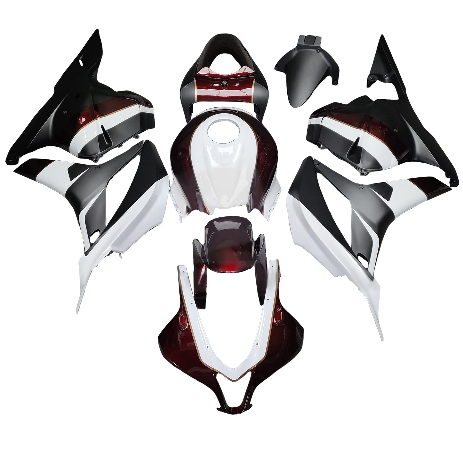 Injection Fairing Kit Bodywork Plastic ABS For Honda CBR600RR 2009-2012 F5
