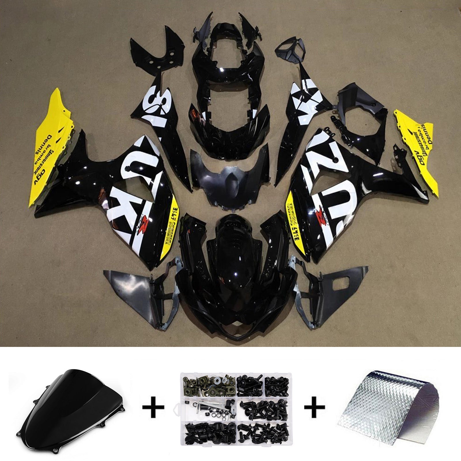 Injection Fairing Kit Bodywork Plastic ABS For Suzuki GSXR1000 2009-2016 K9