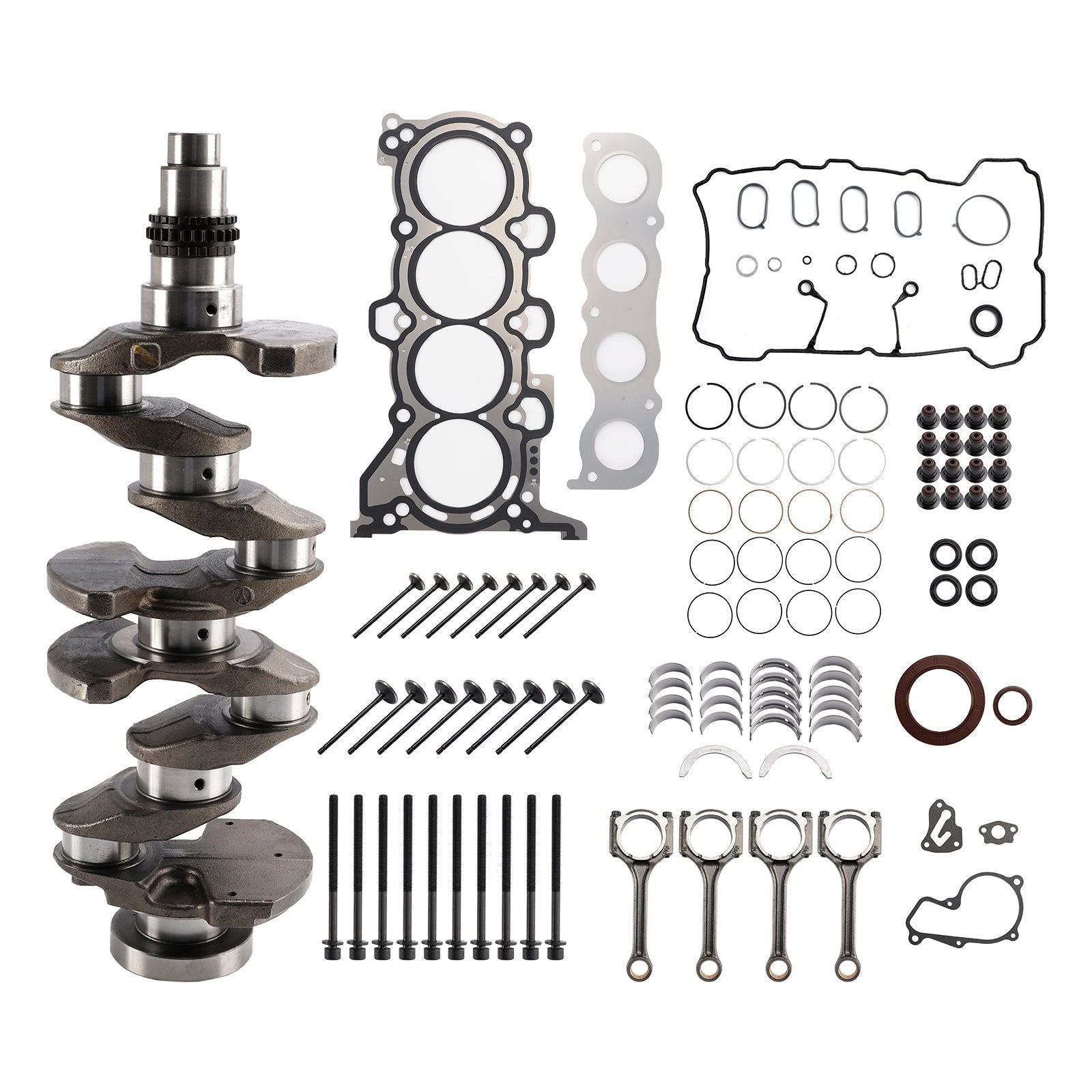 2019?Cpresent Kia Seltos G4NH 2.0L Engine Overhaul Rebuild Kit Crankshaft Con Rods 231102E510