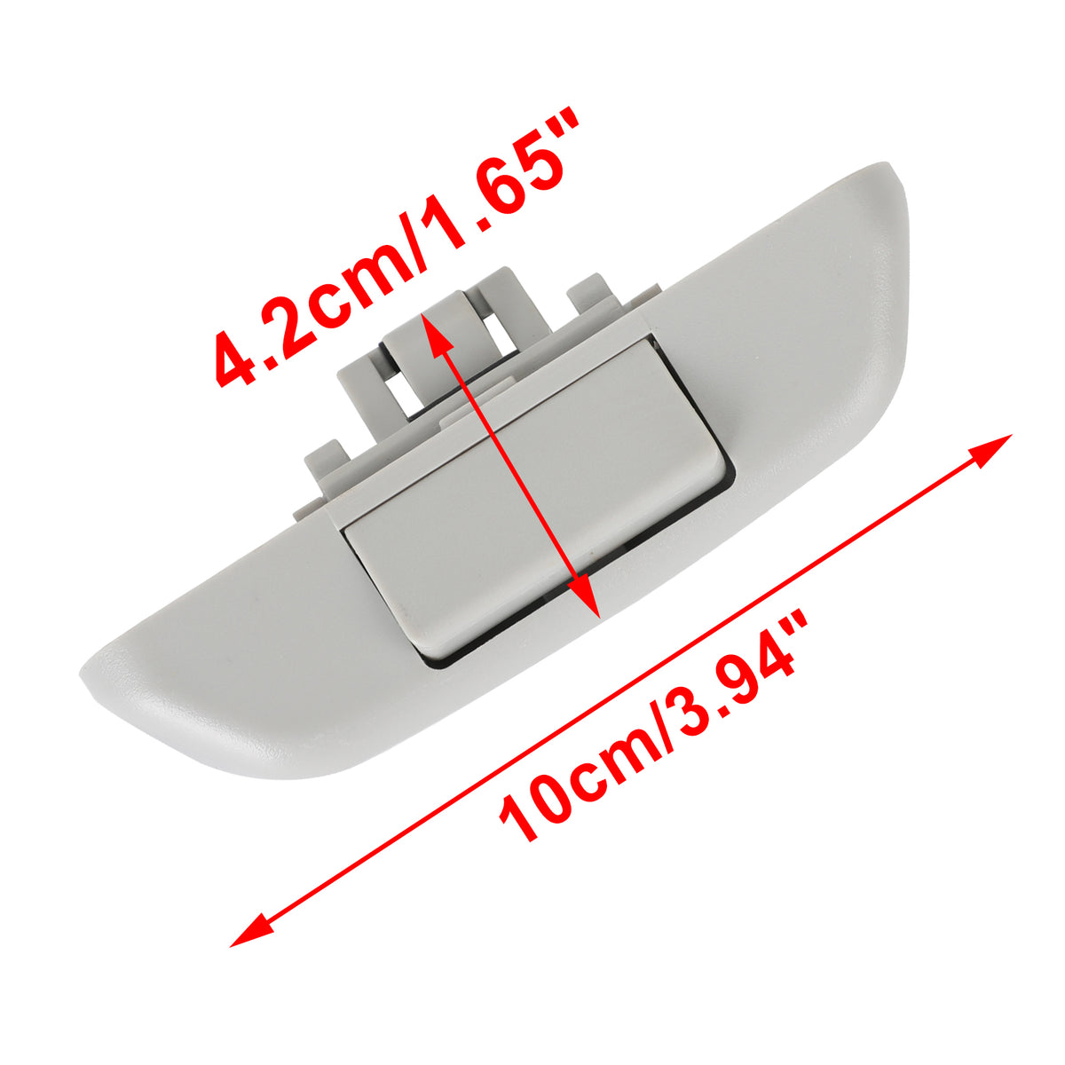 Rear Sunroof Shade Handle 4L0898924B for Audi Q7 2007-2015 Grey Plastic