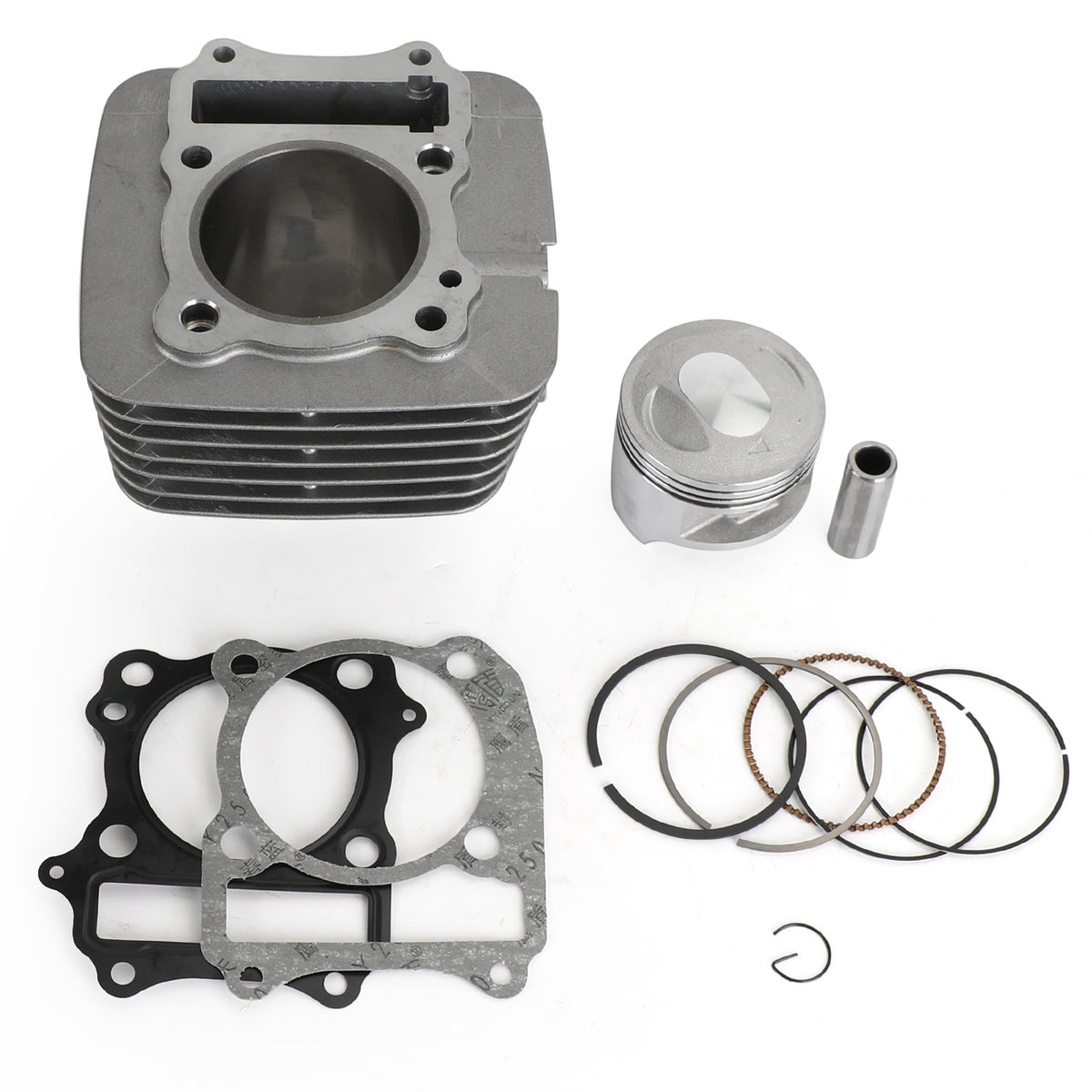 Cylinder Piston Gasket Kit 66mm For Suzuki DR200 DR200S DR200SE DF200 VanVan 200