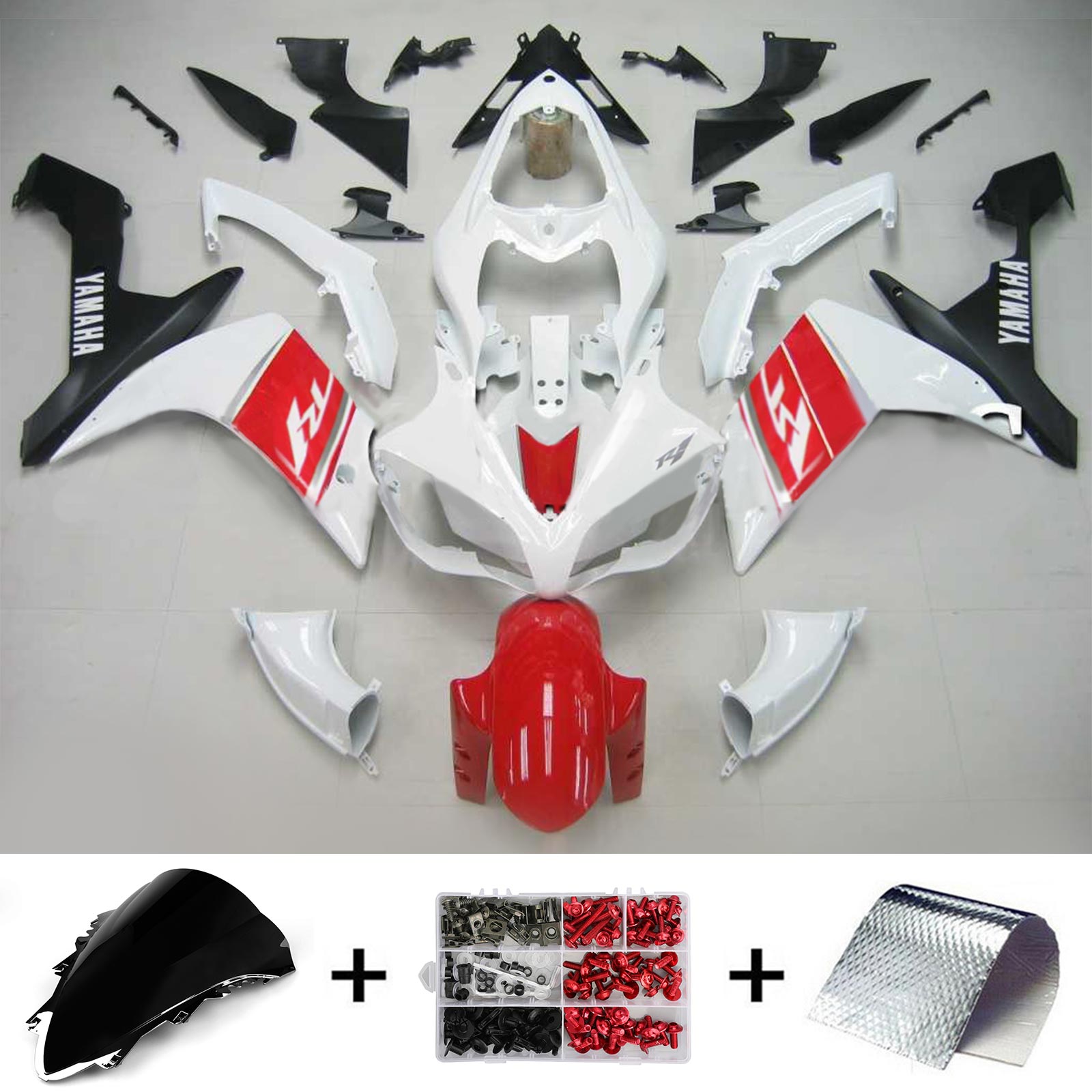 2007-2008 Yamaha YZF 1000 R1 Fairing Kit Generic