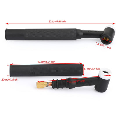 WP-17F TIG Welding Torch Head body Flexible 150Amp Air-Cooled With Handle