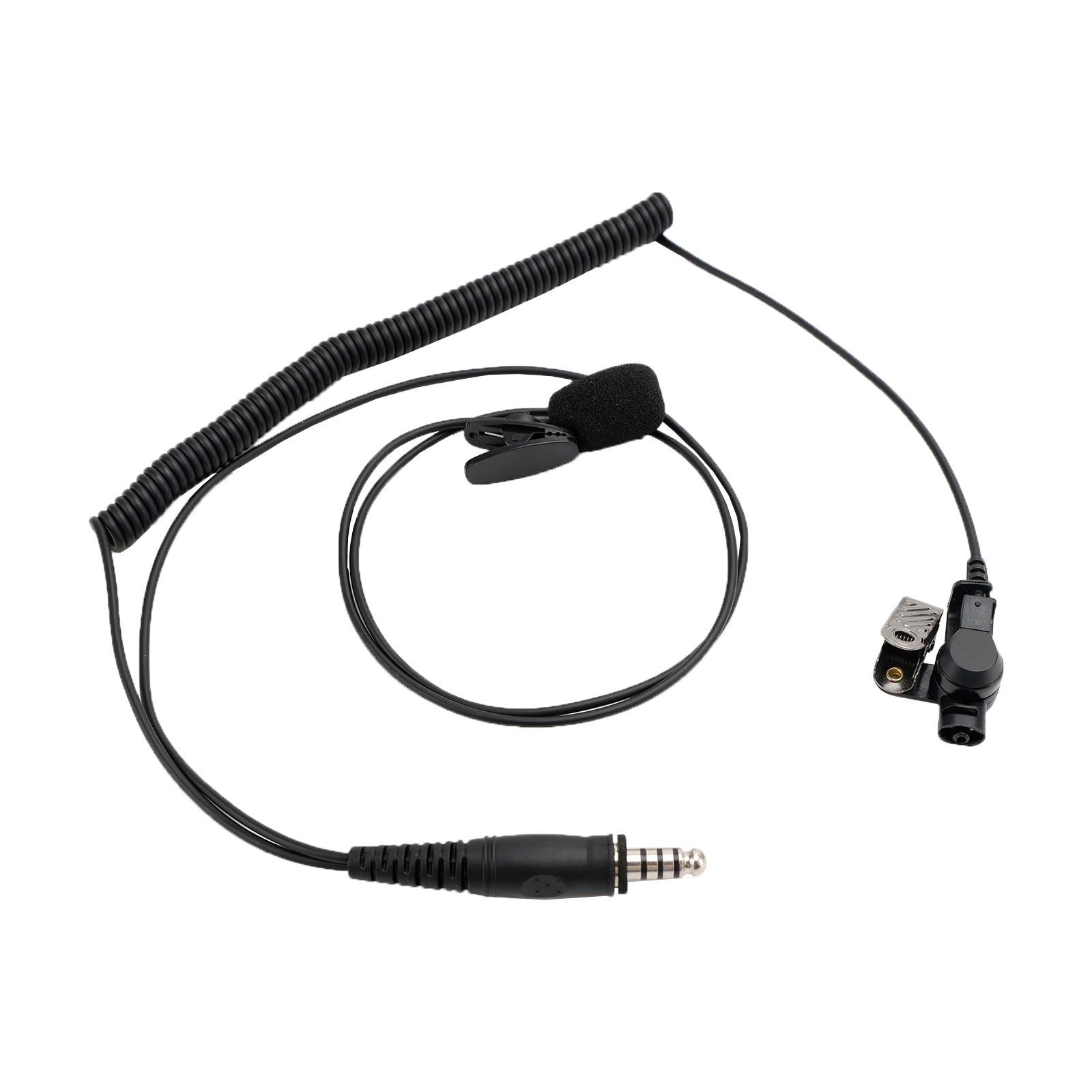 7.1-A3 Transparent Tube Headset with Mic 6-Pin PTT For TH-D7 TH-F6 TH-K2 TH-21