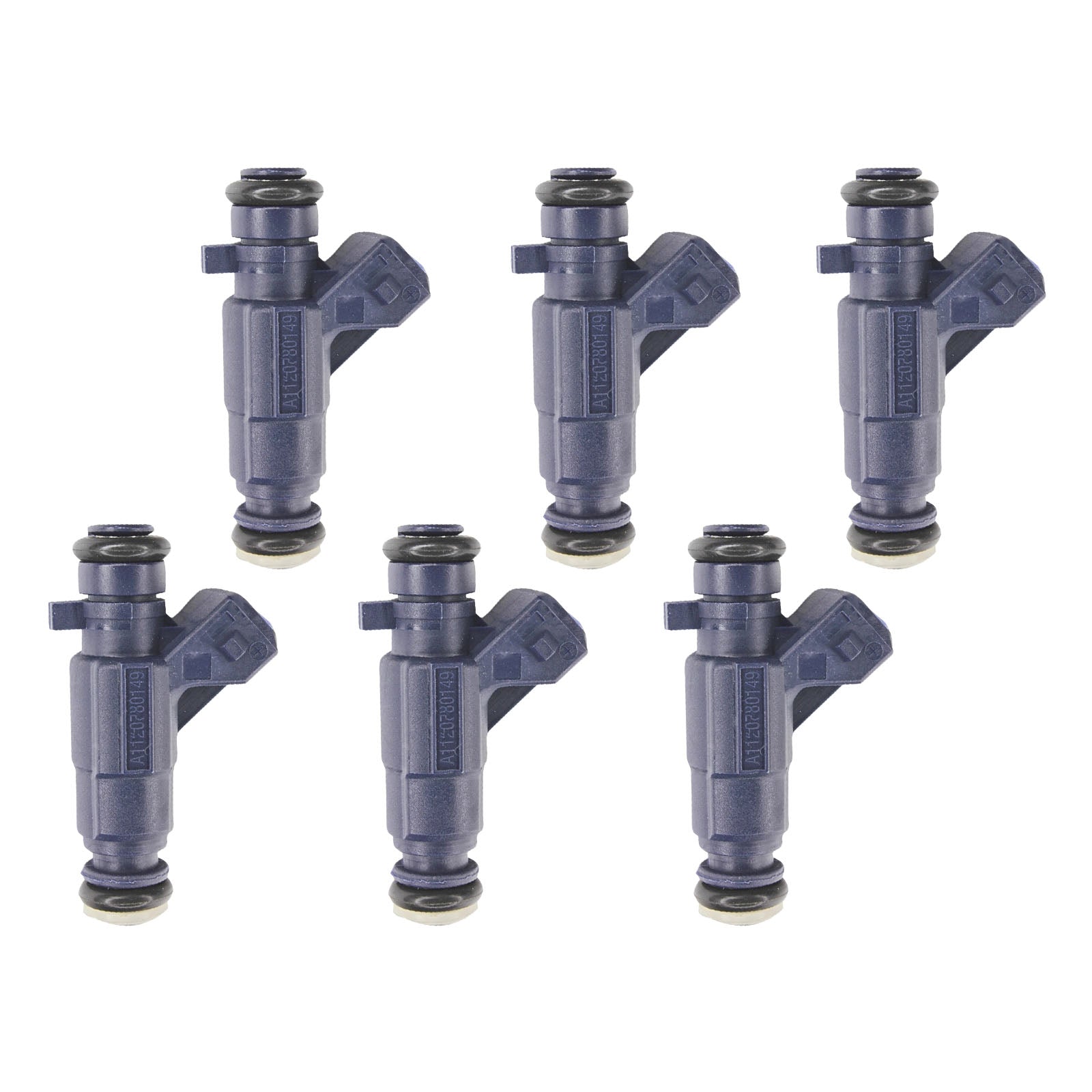 6Pcs Fuel Injector For Mercedes-Benz CLK320 00-05 SLK320 01-03 0280156014