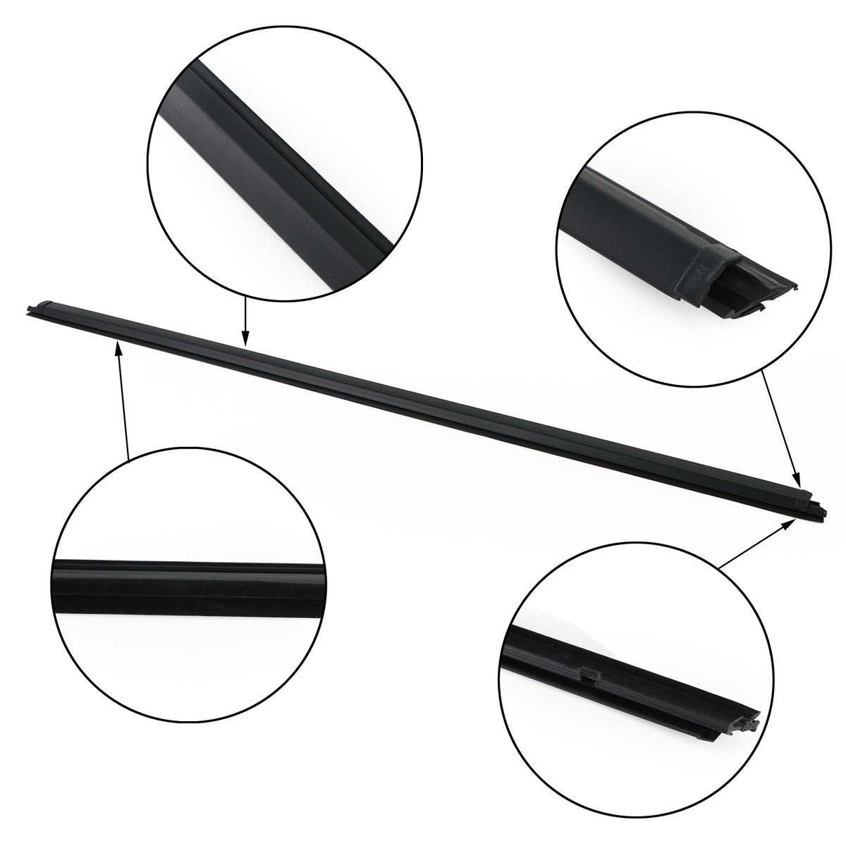 Rear Liftgate Glass Molding Weatherstrip 68290-35031 For Toyota 4Runner 03-2009