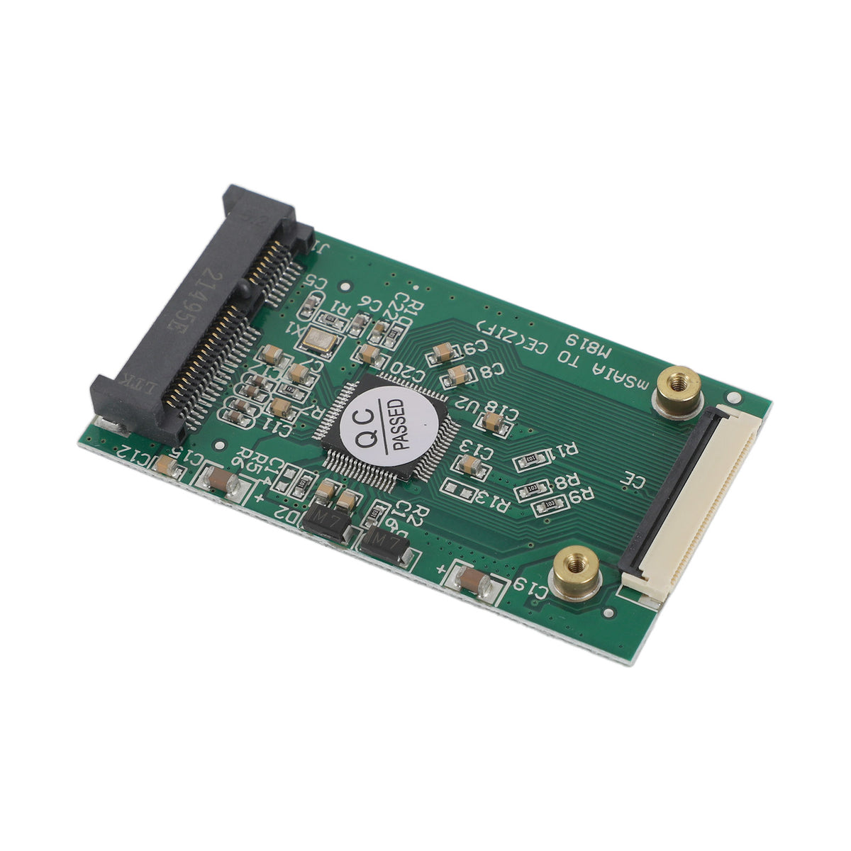 1.8 inch Mini mSATA PCI-E SSD HDD to 40pin ZIF CE Cable Adapter Card