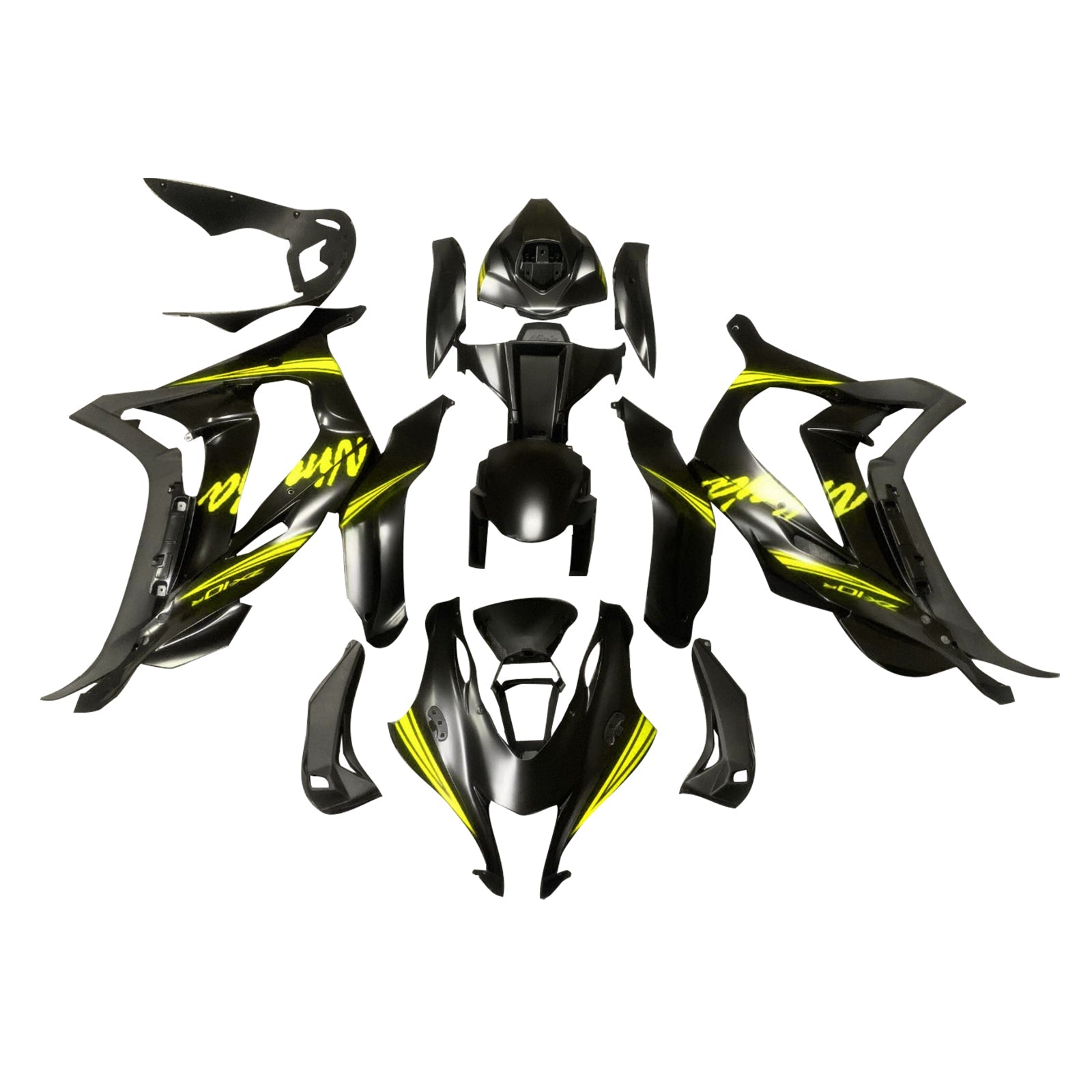 Injection Fairing Kit Bodywork Plastic ABS fit For Kawasaki ZX10R 2016-2020