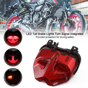 Tail Brake Lights Turn Signal Integrated For YAMAHA MT-09 MT10 SP 2021-2023 Red