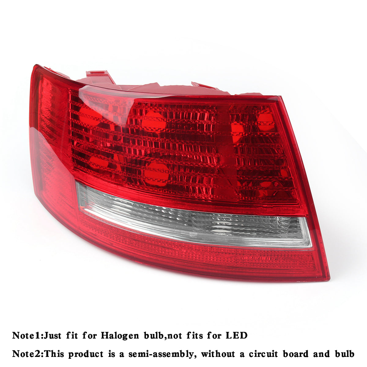 Left Driver'S Side Tail Light Cover For Audi A6 Quattro S6 06-08 Halogen