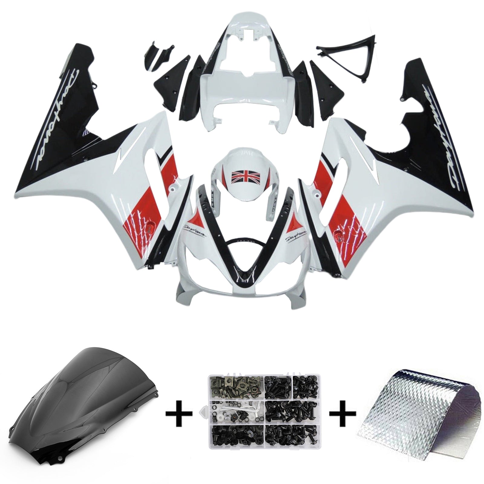 2006-2008 Triumph Daytona 675 Fairing Kit Bodywork Plastic ABS