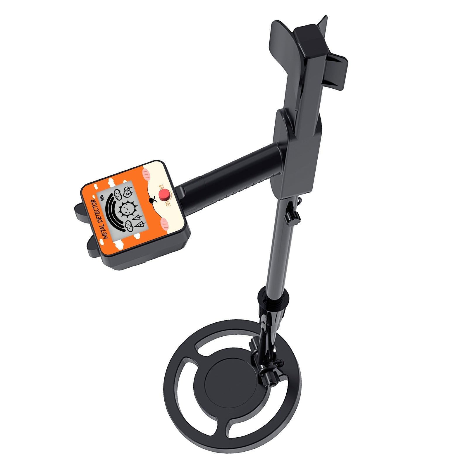 GT260 Kids Child Treasure Seeker Beginners Metal Detector Waterproof 6.3" Coil