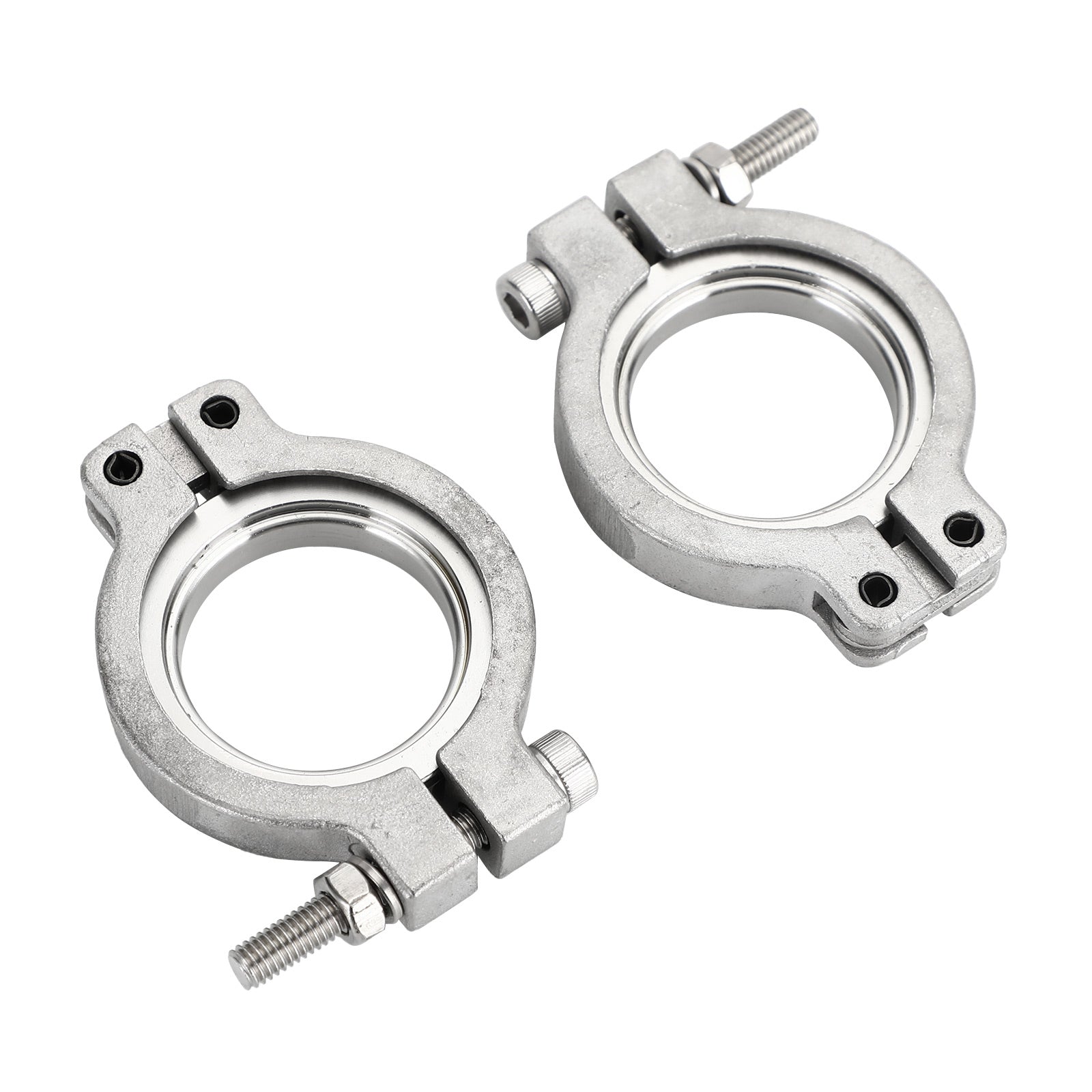 4PC TiAL MV-S 38mm Wastegate V-Band Clamp Set Kit with Screws Nuts and Seals