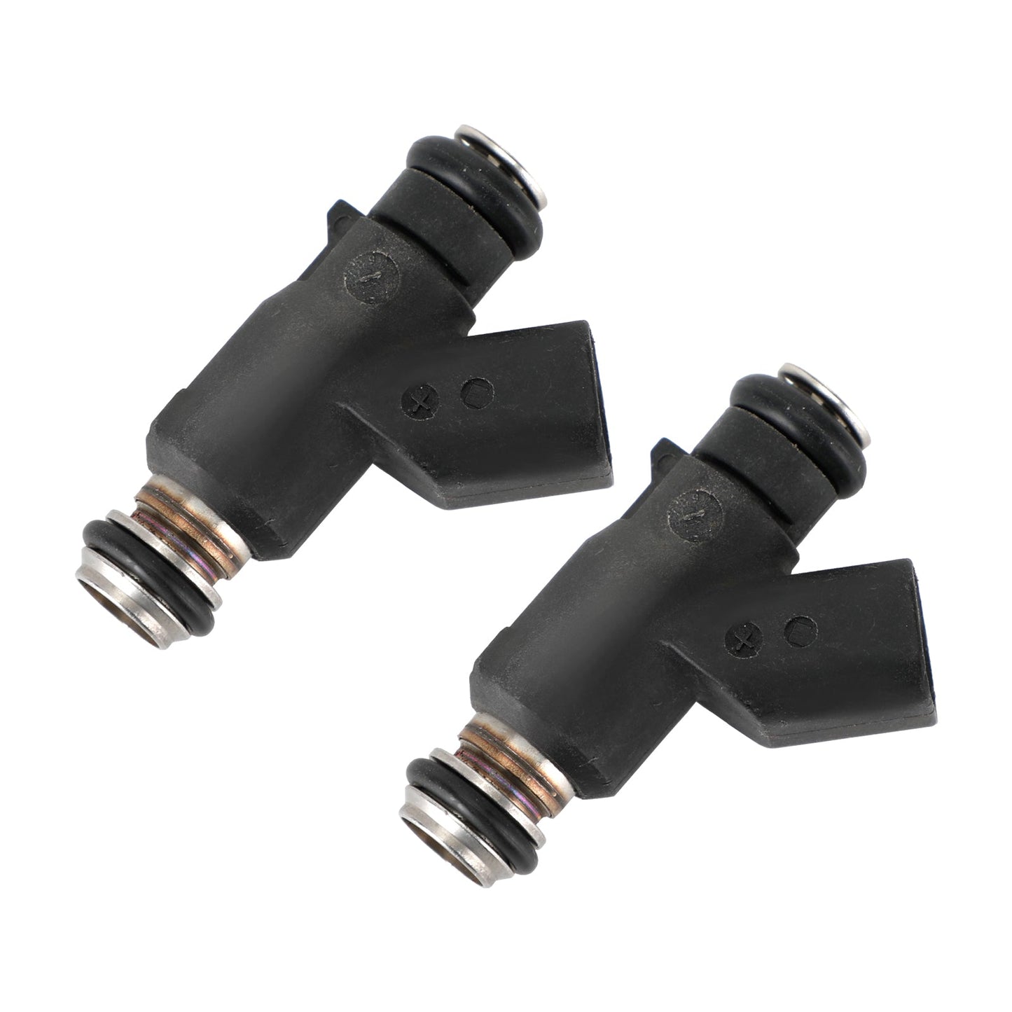 2PCS Fuel Injector 2 Hole Fits for HiSun EFI UTV550 MSU500 HS500 Cowboy TSC 28160355