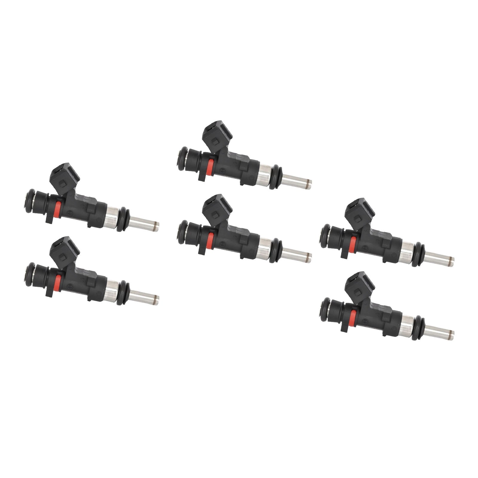 2010-2011 For Porsche 911 997 3.6 GT2 RS 6Pcs Fuel Injector 0280158123 99760513202